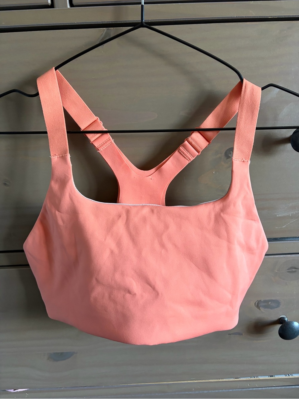 Coral-Orange Lululemon Sports Bra